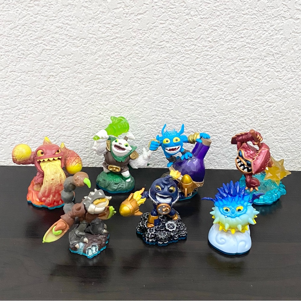 SKYLANDERS Activision Swap Force #2 Lot of 7 Loose Figure Toy